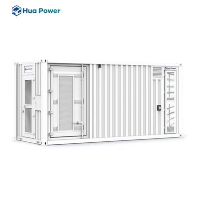 Bon prix Conteneur de batterie BESS intégré ESS Solution de stockage d'énergie solaire Hua Power 1C 1MW 1,1 MWh avec refroidissement par air en ligne