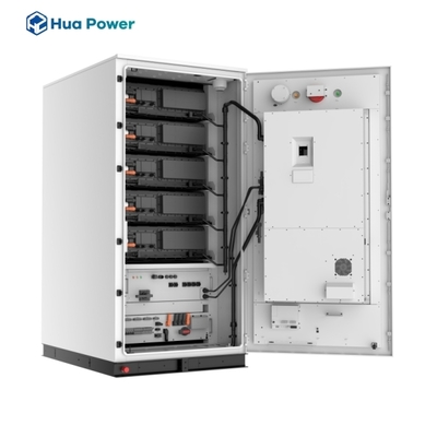 Armoire ESS à refroidissement liquide Hua Power 125 kW 261 kWh Systèmes de stockage d'énergie intégrés PV solaire